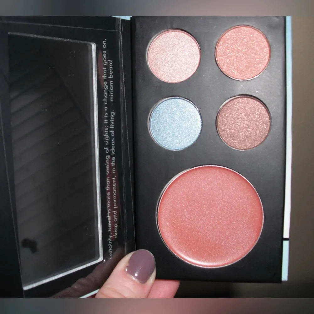 Stila Make an Impression in Moscow Travel Eyeshadow Lip Cheek Palette NEW